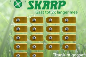 Skarp Robotmaaier mesjes voor Greenworks Optimow - Set van 18