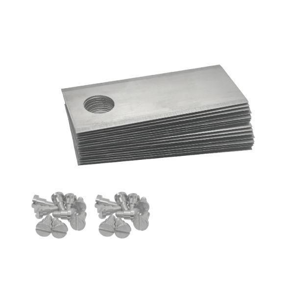 Robotmaaier mesjes voor Belrobotics stapeltje 2