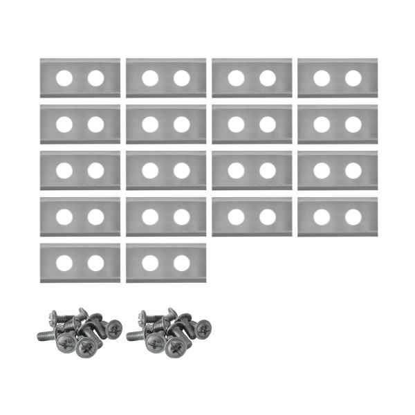 Robotmaaier mesjes voor Ferrex R800 Smart - Set van 18 Robotmaaier mesjes voor Ferrex R800 Smart - Set van 18