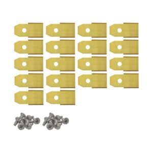 Robotmaaier mesjes voor Flymo titanium gecoat - Set van 30