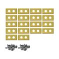 Robotmaaier mesjes voor Grouw – set van 30 titanium gecoat