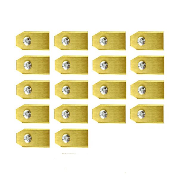 Robotmaaier mesjes voor Husqvarna - Set van 30 titanium gecoat