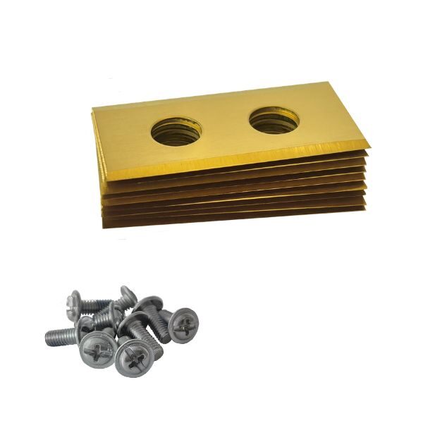 Robotmaaier mesjes voor Mowox (w) titanium gecoat 1