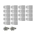 Robotmaaier mesjes voor Yardforce - Set van 60