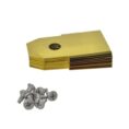 Robotmaaier mesjes voor Yardforce titanium gecoat 1