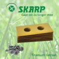 Skarp Robotmaaier mesjes voor Mowox (w) - Set van 9