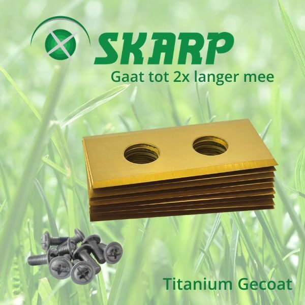Skarp Robotmaaier mesjes voor Mowox (w) - Set van 9 Skarp Robotmaaier mesjes voor Mowox (w) - Set van 9