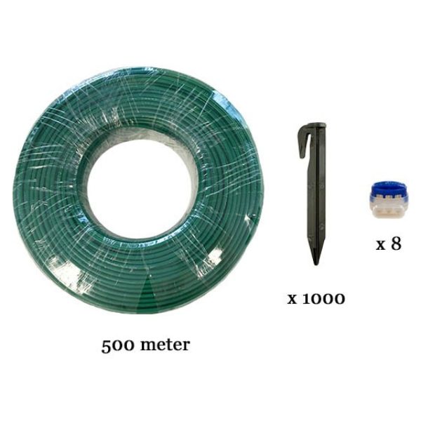 robotmaaier installatie set voor powerplus extra groot