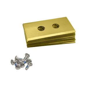 Robotmaaier mesjes voor Mammotion LUBA YUKA titanium gecoat – set van 16 stapeltje