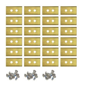 Robotmaaier mesjes voor Mammotion LUBA / YUKA titanium gecoat – set van 96